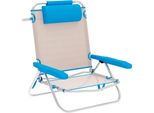 Sedia Da Campeggio Imbottita Marbueno Blue Beige 61 X 82 X 68 Cm