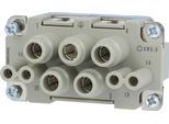 Inserto Per Presa 6-16Qmm 4+4Pol - Inserto Speciale Per Connettore 09 38 008 2701