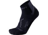 Uyn Super Fast Calzini Da Corsa Uomo Nero Antracite Taglia 39-41