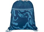 Coocazoo Borsa Da Ginnastica Gym Bag Breaking Waves Blu