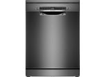 Bosch Serie 4 SMS4EMC06E Lavastoviglie Da Libera Installazione 60 Cm Acciaio Classe B Nero