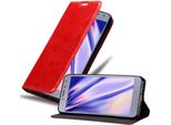 Cadorabo Custodia Per Samsung Galaxy J4 2018 Custodia Protettiva In Rosso Custodia Per Cellulare Cover Chiusura Magnetica