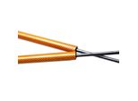 Puntelli A Gas Del Cofano, Materiale In Alluminio, Facile Installazione, Fibra Di Carbonio Arancione