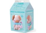 Graine Creative Amigurumi Set Uncinetto Maiale Poco 10 Cm Peluche