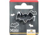 Mini Pipistrello Su Cartoncino 3 Cm