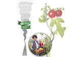 Bastoni A Spirale Per Pomodori, Completamente Zincati Bastoni Per Piante, Lunghezza 110 Cm, 20 Pezzi
