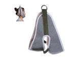 Tela Cintura Di Trazione Della Colonna Vertebrale Cervicale Morbida Regolabile Flessibile Cintura Di Trazione Del Collo Accessori Grigio