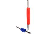 102Pcs Assortimento A/C R134A/R12 Refrigerazione Pneumatici Valvola Stelo Core Tool Kit