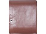 Telone In Tessuto Pe 365,76 X 1219,2 Cm - Telone Protettivo In Legno 16 Mil - Telone Da Giardino In Tessuto 16X16 - Impermeabile Resistente Ai Raggi Uv - Telone Per Camper Auto Moto Mobili Da Giardino - Marrone