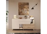 Madia Marion 180X42X94H Colore Cashmere E Cadiz
