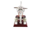 Modello Di Motore Stirling, Kit Di Modello Di Motore Stirling, Kit Di Motore Stirling, Kit Di Motore Stirling Ad Aria Calda, Generatore Di Motore Stirling, Giocattolo Didattico