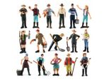 Set Di 16 Pezzi Di Modelli Di Fattoria Simulata, Figure Giocattolo In Miniatura, Giocattolo Educativo
