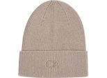 Calvin Klein Beanie Ck Ricamo Fine Rib Beanie, K60K612590PA0