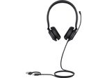 Cuffie Yealink UH35 Dual Uc USB-C/A, Cablate, 20 - 20000 Hz, Chiamate/Musica, 139,5 G, Cuffie, Nero