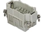 Cqem 18 I.L.M.E. Ilme Cqe Inserto A Pin (M) Connessione A Crimpare, 18 Pin+Pe 500V, 16A - 5 Pz