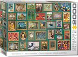 Eurographics Puzzle Masterpieces, Capolavori Dell'arte, 2000 Pezzi, 8220-6041