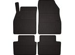 Tappetini Auto In Gomma Adatto Per Chevrolet Malibu V (2011-2015, Station Wagon, Liftback, Berlina) Neri, Set 4 Pz, Con Fissaggi