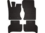 Tappetini Auto In Gomma Adatto Per Jaguar Xe (2015-, Berlina) Neri, Set 4 Pz, Con Fissaggi