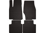 Tappetini Auto In Gomma Adatto Per Jeep Grand Cherokee 4Xe (2021-, Suv) Neri, Set 4 Pz, Con Fissaggi