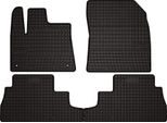 Tappetini Auto In Gomma Adatto Per Citroen Berlingo Iii Multispace (2018-, 5 Posti) Neri, Set 4 Pz, Con Fissaggi