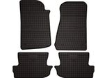 Tappetini Auto In Gomma Adatto Per Jeep Wrangler Iv (2017-, Fuoristrada) Neri, Set 4 Pz, Con Fissaggi