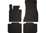 Tappetini Auto In Gomma Adatto Per Bmw 6 G32 Gt (2017-, Gran Turismo) Neri, Set 4 Pz, Con Fissaggi