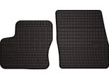 Tappetini Auto In Gomma Adatto Per Ford Transit Connect (2013-2017, Furgone) Neri, Set 2 Pz, Con Fissaggi