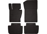 Tappetini Auto In Gomma Adatto Per Bmw X3 E83 (2003-2010, Suv) Neri, Set 4 Pz, Con Fissaggi