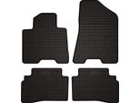 Tappetini Auto In Gomma Adatto Per Kia Sportage Iv Fl (2018-2021, Suv) Neri, Set 4 Pz, Con Fissaggi