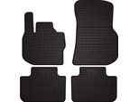 Tappetini Auto In Gomma Adatto Per Bmw X4 G02 (2018-, Suv) Neri, Set 4 Pz, Con Fissaggi