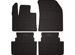 Tappetini Auto In Gomma Adatto Per Citroen C5 Aircross (2019-, Crossover) Neri, Set 4 Pz, Con Fissaggi