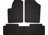 Tappetini Auto In Gomma Adatto Per Citroen Berlingo I (1996-2010, Multispazio, Multispace) Neri, Set 4 Pz, Con Fissaggi