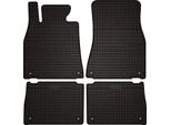 Tappetini Auto In Gomma Adatto Per Lexus Ls Iii (2000-2006, Berlina) Neri, Set 4 Pz, Con Fissaggi