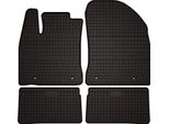 Tappetini Auto In Gomma Adatto Per Lexus Ct 200H (2010-2020, Hatchback) Neri, Set 4 Pz, Con Fissaggi