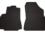 Tappetini Auto In Gomma Adatto Per Citroen Berlingo Ii (2008-2018, Multispazio, Multispace, 2 Posti) Neri, Set 2 Pz, Con Fissaggi