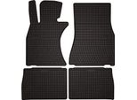 Tappetini Auto In Gomma Adatto Per Lexus Ls Iv (2006-2017, Berlina) Neri, Set 4 Pz, Con Fissaggi
