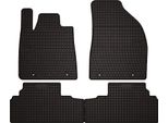 Tappetini Auto In Gomma Adatto Per Lexus Rx Iii Hybrid (2008-2015, Suv) Neri, Set 4 Pz, Con Fissaggi