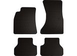 Tappetini Auto In Gomma Adatto Per Audi A5 F53 (2016-, Coupe) Neri, Set 4 Pz, Con Fissaggi