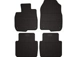 Tappetini Auto In Gomma Adatto Per Honda CR-V V (2018-2023, Suv) Neri, Set 4 Pz, Con Fissaggi