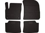 Tappetini Auto In Gomma Adatto Per Ds. DS3 Crossback (2018-, E-Tense) Neri, Set 4 Pz, Con Fissaggi