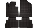 Tappetini Auto In Gomma Adatto Per Kia Sorento Ii Fl (2012-2015, Suv) Neri, Set 4 Pz, Con Fissaggi