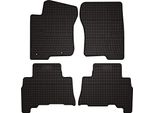 Tappetini Auto In Gomma Adatto Per Lexus Lx Iii (2008-2021, Suv) Neri, Set 4 Pz, Con Fissaggi