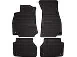 Tappetini Auto In Gomma Adatto Per Audi A7 C8 (2018-, Sportback) Neri, Set 4 Pz, Con Fissaggi