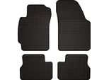Tappetini Auto In Gomma Adatto Per Honda HR-V I (1999-2006, Crossover, 3 Porte) Neri, Set 4 Pz, Con Fissaggi