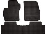 Tappetini Auto In Gomma Adatto Per Mazda Premacy Ii (2005-2010, Monovolume) Neri, Set 4 Pz, Con Fissaggi