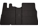 Tappetini Auto In Gomma Adatto Per Fiat Ducato Ii (1994-2006, Furgone, Tipo 230 / 244) Neri, Set 3 Pz, Con Fissaggi