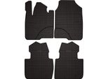 Tappetini Auto In Gomma Adatto Per Honda ZR-V (2023-, Crossover) Neri, Set 4 Pz, Con Fissaggi