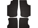 Tappetini Auto In Gomma Adatto Per Opel Combo C (2001-2011, Multispazio) Neri, Set 4 Pz, Con Fissaggi