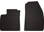 Tappetini Auto In Gomma Adatto Per Ford Courier (2014-, Multispazio) Neri, Set 2 Pz, Con Fissaggi