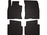Tappetini Auto In Gomma Adatto Per Ford Escape MK4 (2019-, Suv) Neri, Set 4 Pz, Con Fissaggi